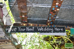 "Have your next wedding here"